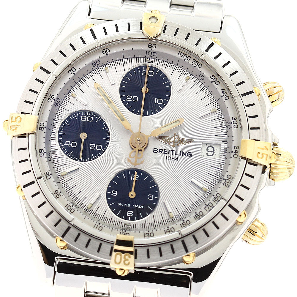 BREITLING Chronomat B13048 Date Silver / Black Dial Automatic Men's Watch_900083
