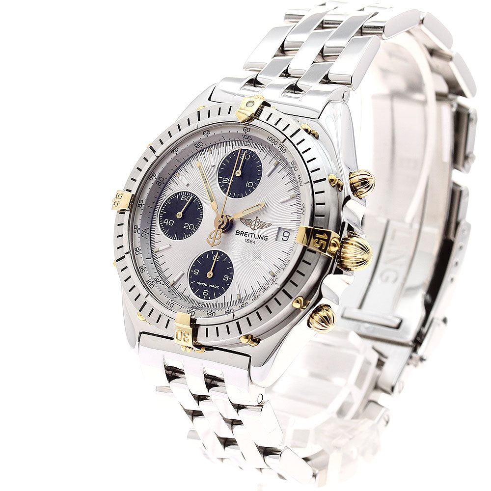 BREITLING Chronomat B13048 Date Silver / Black Dial Automatic Men's Watch_900083