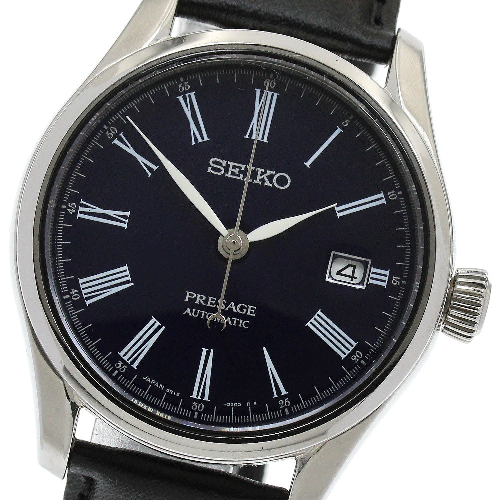 SEIKO Presage blue enamel model SARX053/6R15-03V0 Automatic Men's Watch_900101