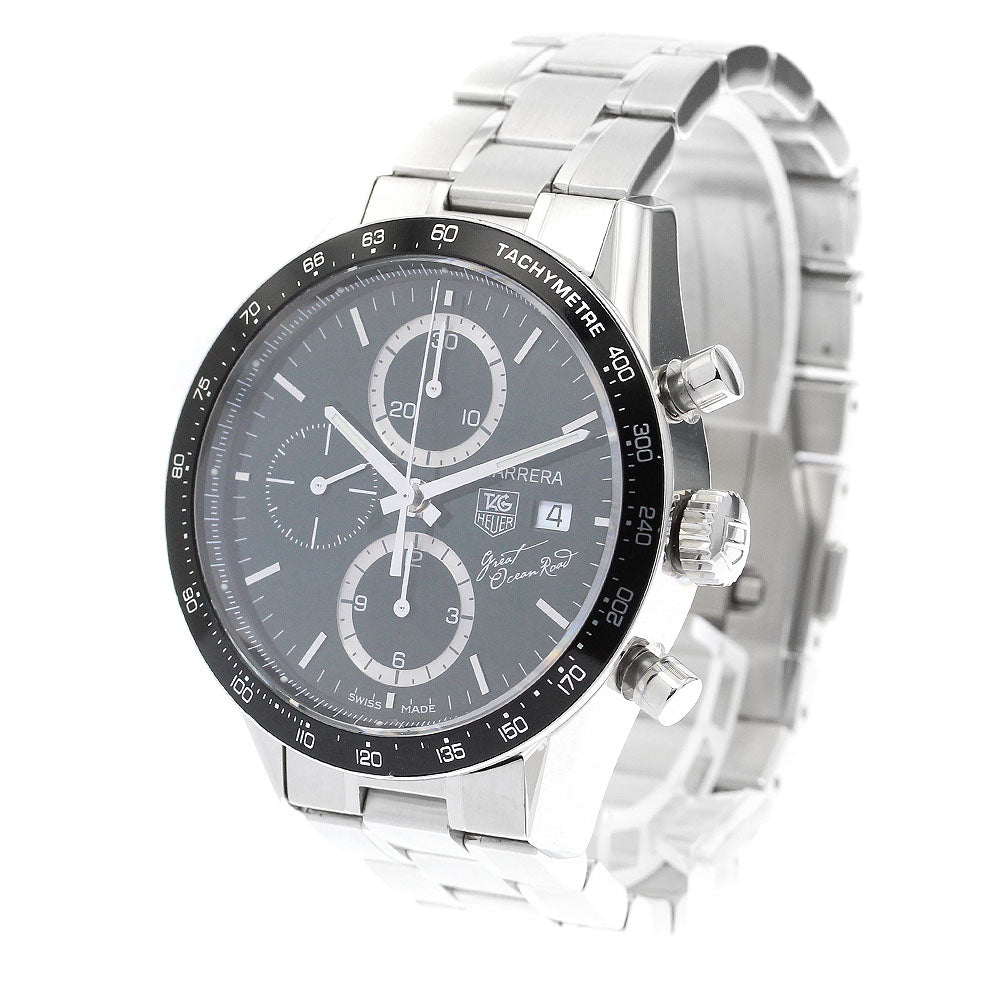 TAG HEUER Carrera Great Ocean Road CV201F green Dial Automatic Men's_900113