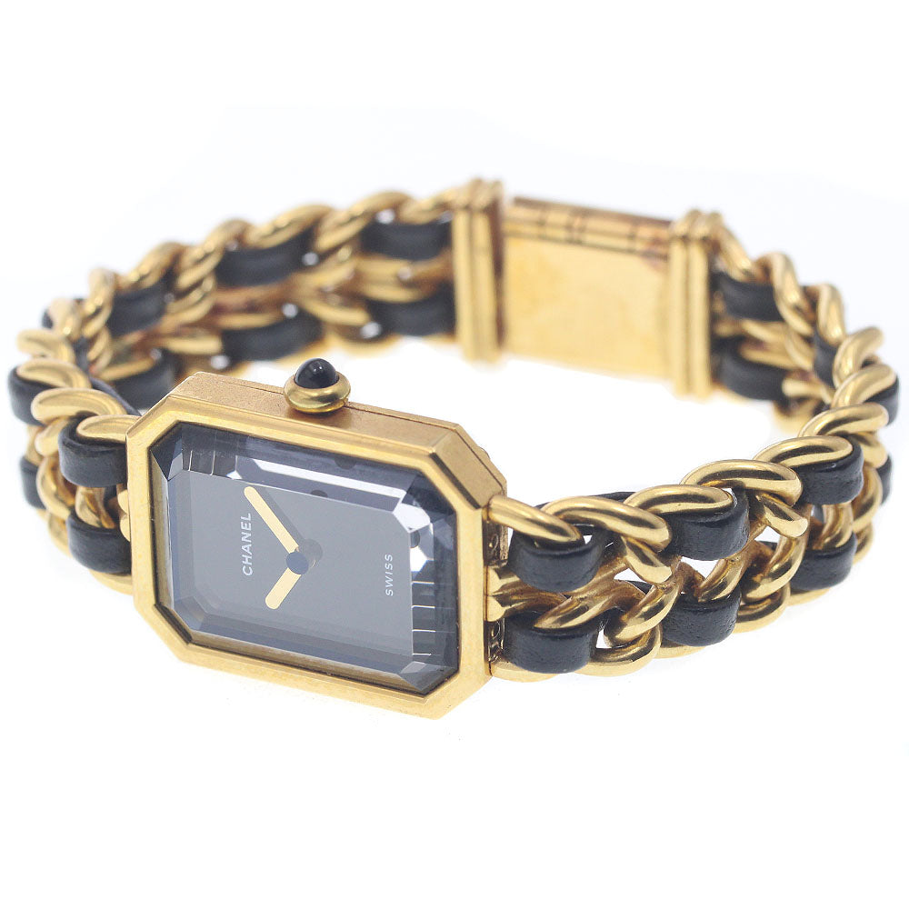 CHANEL Premiere M H0001 black Dial Quartz Ladies Watch_900126