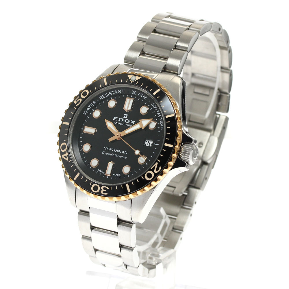 EDOX Skydiver Neptunian Ref.80801-3NRM-NIR black Dial Automatic Men's_900130