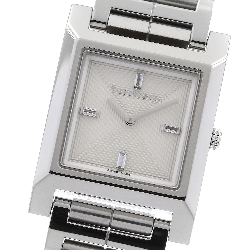 TIFFANY&Co. 1837 Makers 22mm Square Watch 67460413 Quartz Ladies Watch_900131