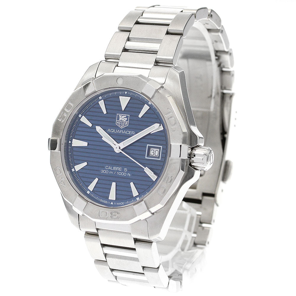 TAG HEUER Aqua racer WAY2112.BA0928 Date Navy Dial Automatic Men's Watch_900134