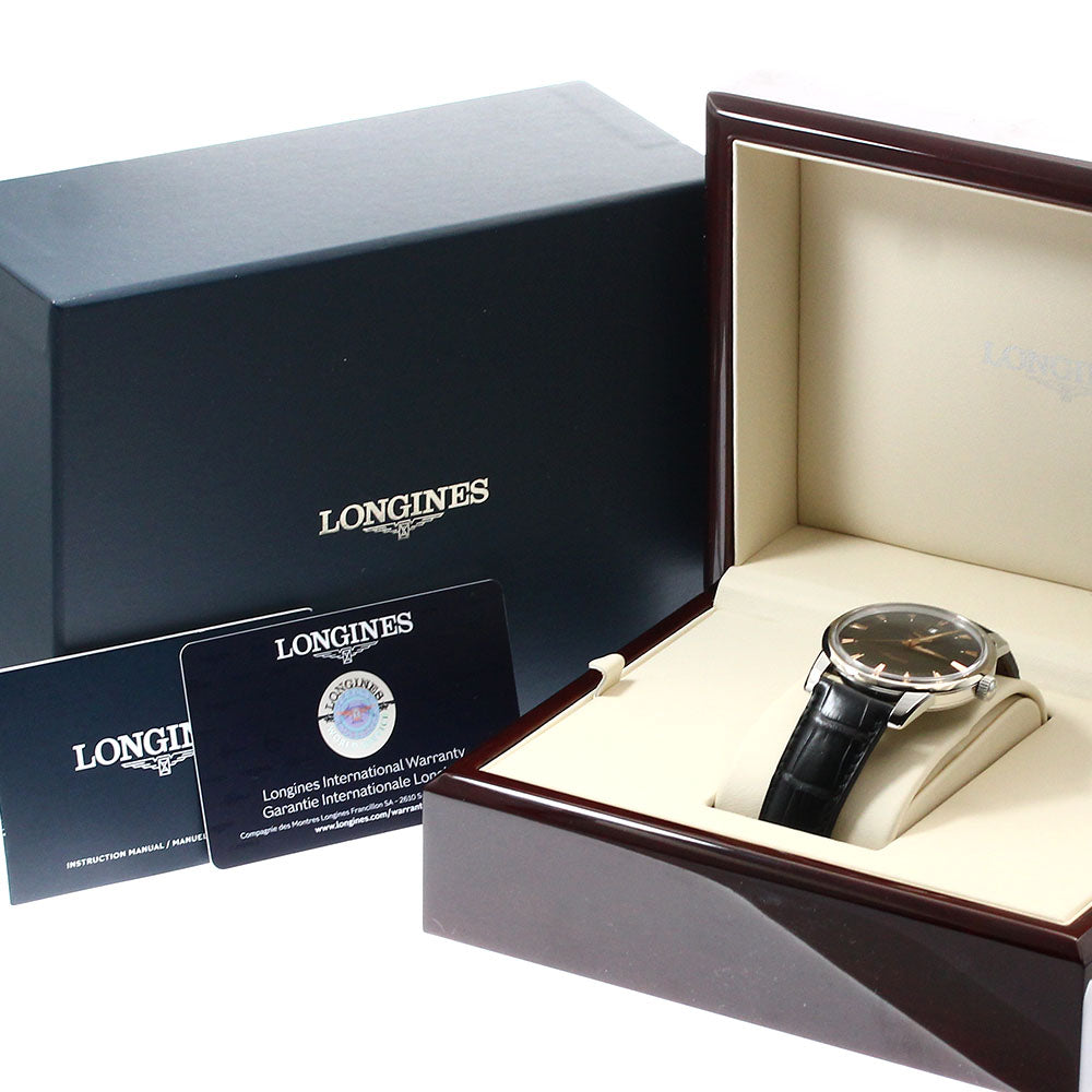 LONGINES Conquest Heritage L1.645.4 Date black Dial Automatic Men's Watch_900136