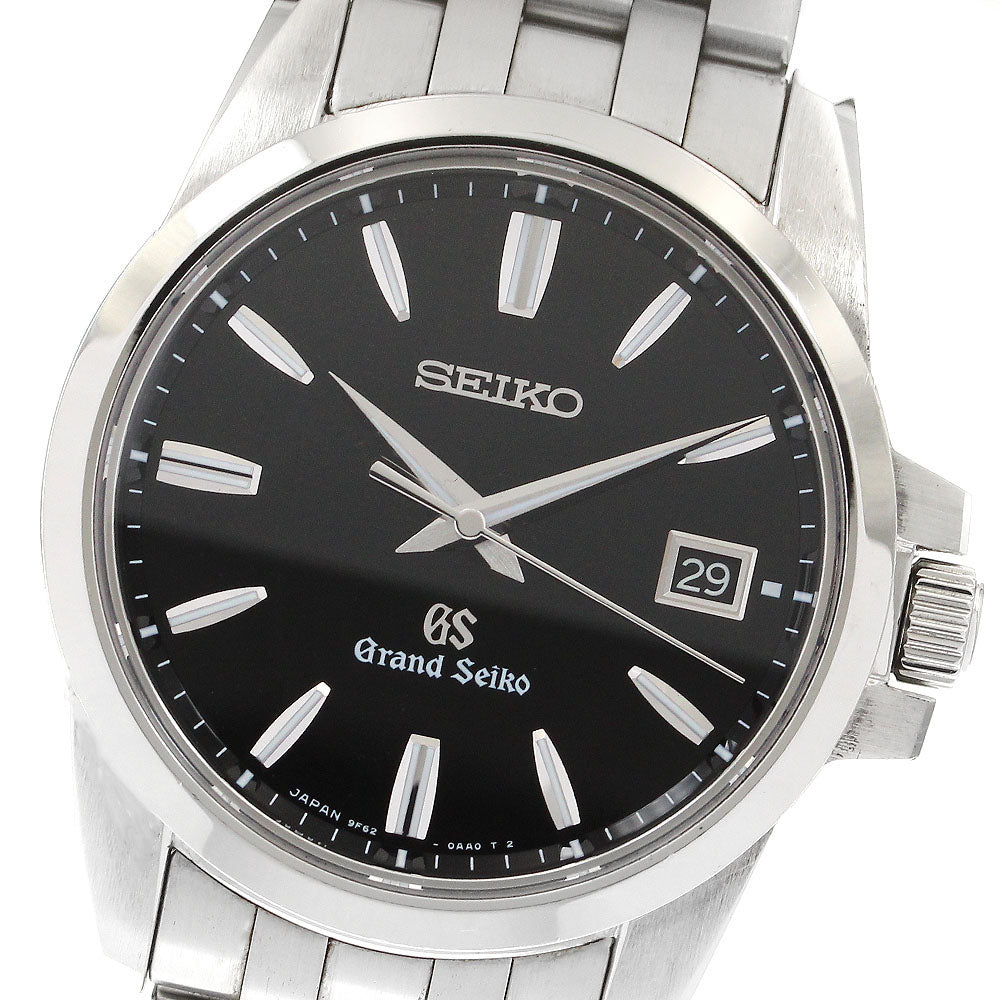 SEIKO Grand Seiko SBGX049/9F62-0AA0 Date black Dial Quartz Men's Watch_900147