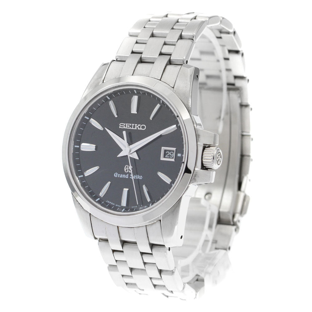SEIKO Grand Seiko SBGX049/9F62-0AA0 Date black Dial Quartz Men's Watch_900147