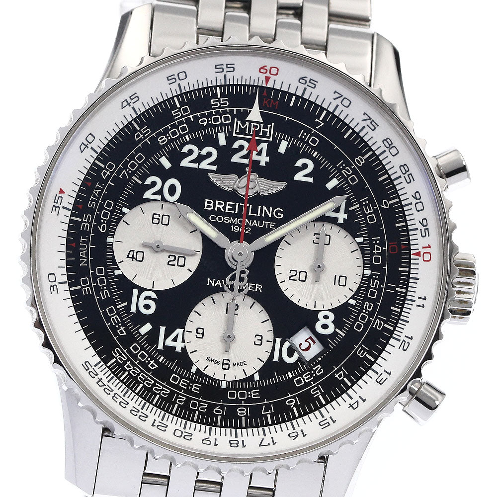 BREITLING Navitimer01 AB0120 Chronograph black Dial Automatic Men's Watch_900151