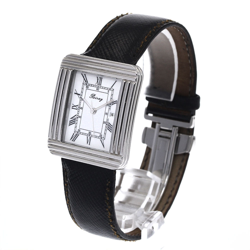 Poiray Ma premier white Dial Quartz Men's Watch_900165