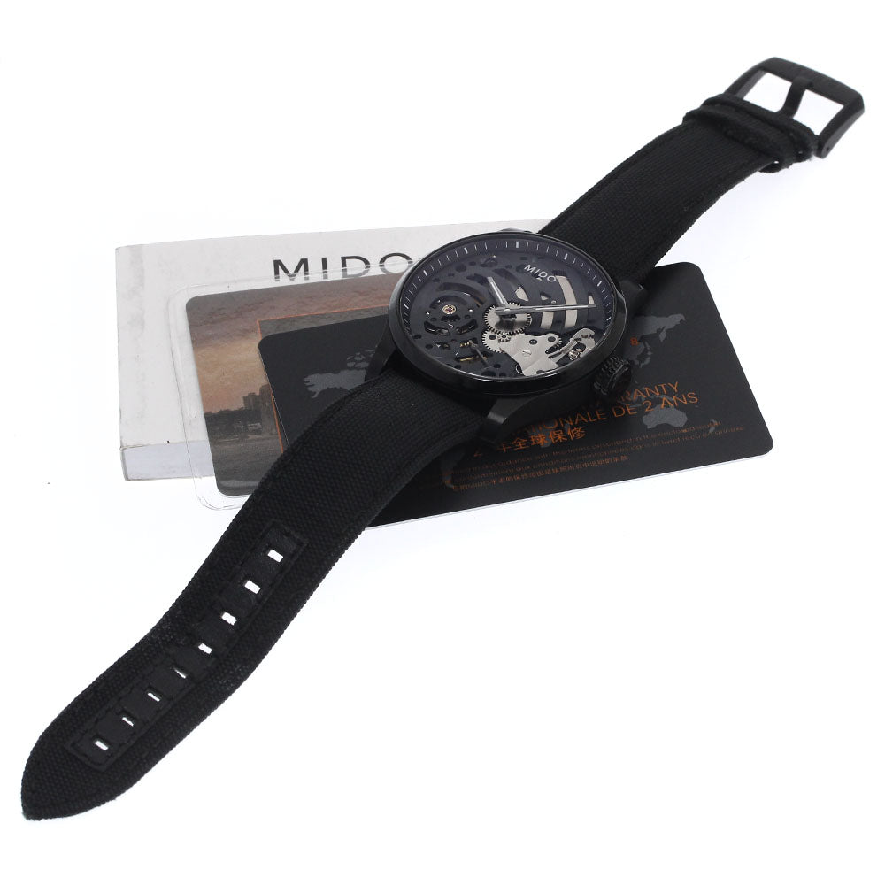 MIDO Multifort Mechanical Skeleton M032.605.47.410.00 Hand Winding Men's_900173