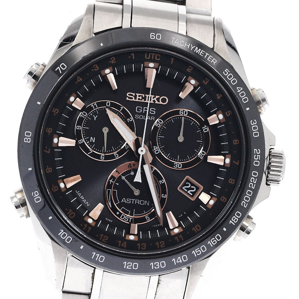 SEIKO Astron SSE033J1/8X82-0AH0-1 Solar Powered Radio Men's Watch_900203