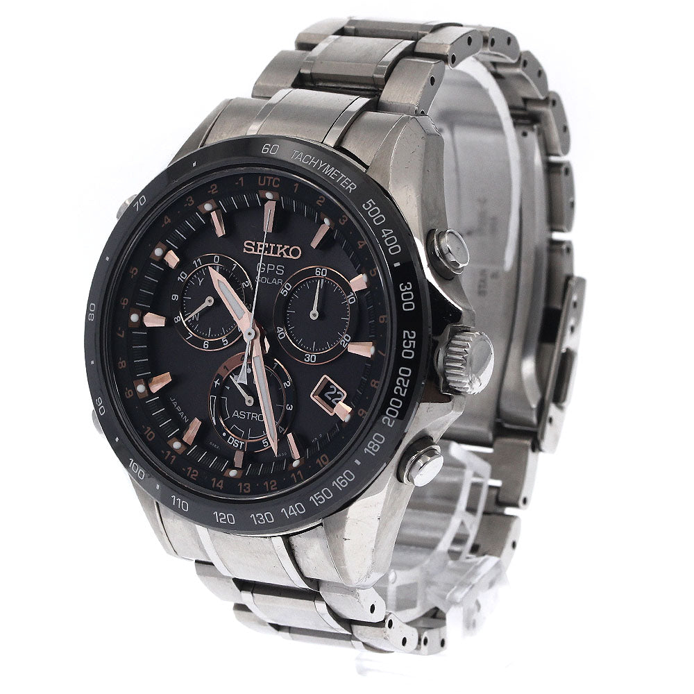 SEIKO Astron SSE033J1/8X82-0AH0-1 Solar Powered Radio Men's Watch_900203