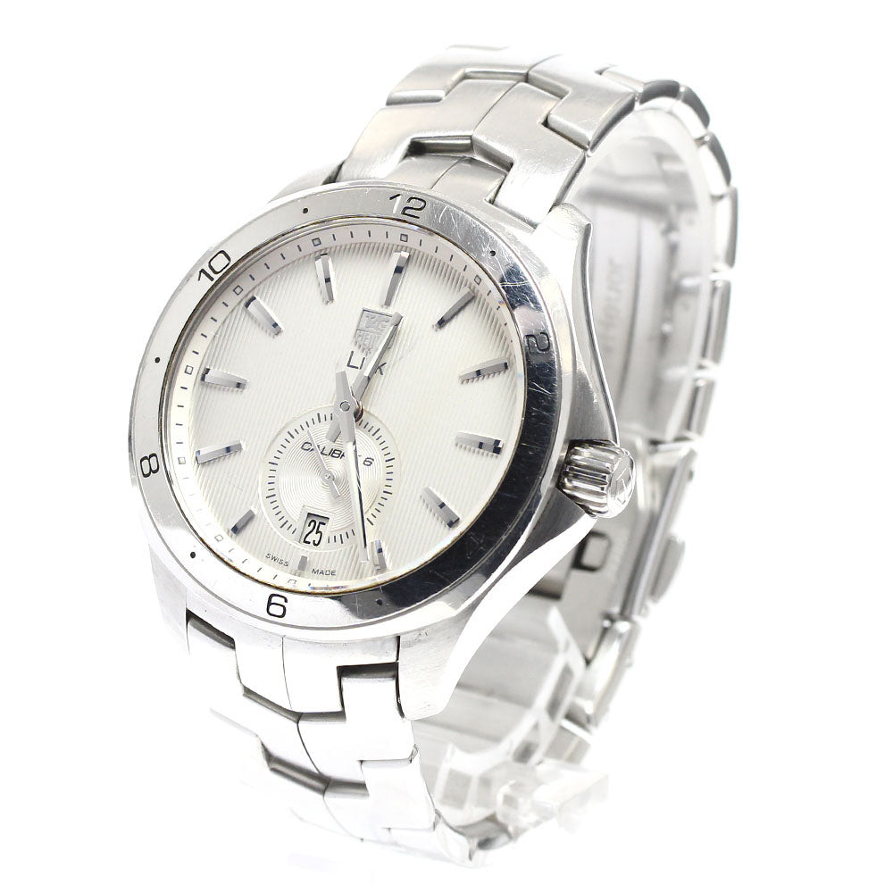 TAG HEUER Link WAT2111 Caliber 6 Small Seconds Silver Dial Automatic Men's Watch_900212