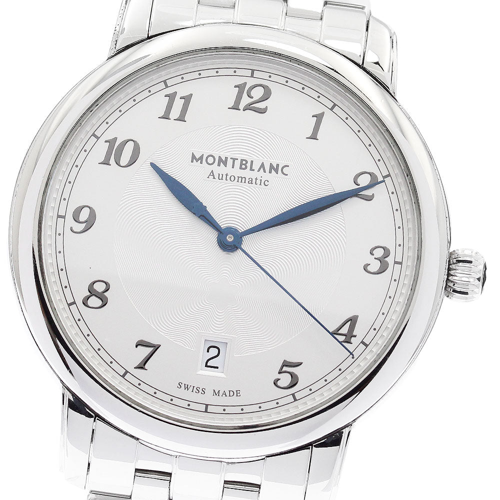 MONTBLANC Star Legacy 117323 Date Silver Dial Automatic Men's Watch_900220