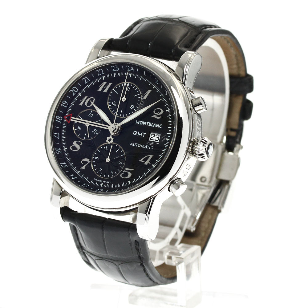 MONTBLANC Meistersteck 7067 GMT date chronograph Automatic Men's Watch_900225