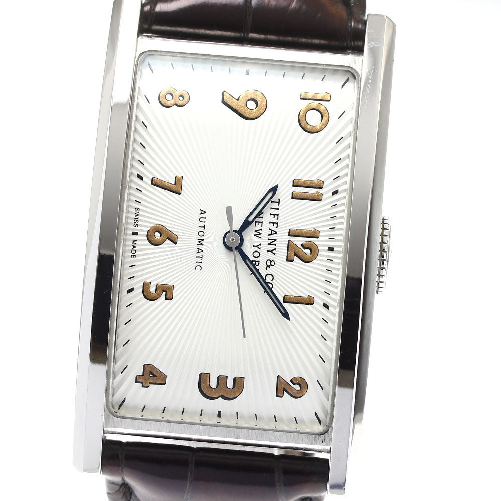 TIFFANY&Co. East West Ref.36813938 Silver Dial Automatic Men's Watch_900232