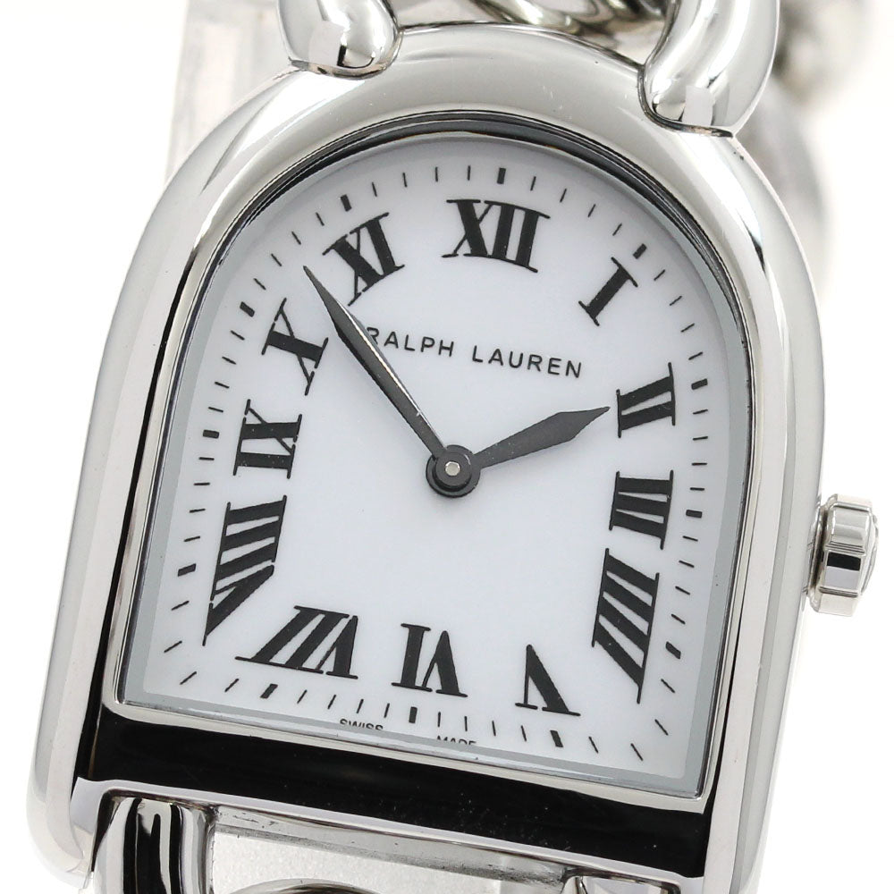 RALPH LAUREN Stirrup K00400 white Dial Quartz Ladies Watch_900245
