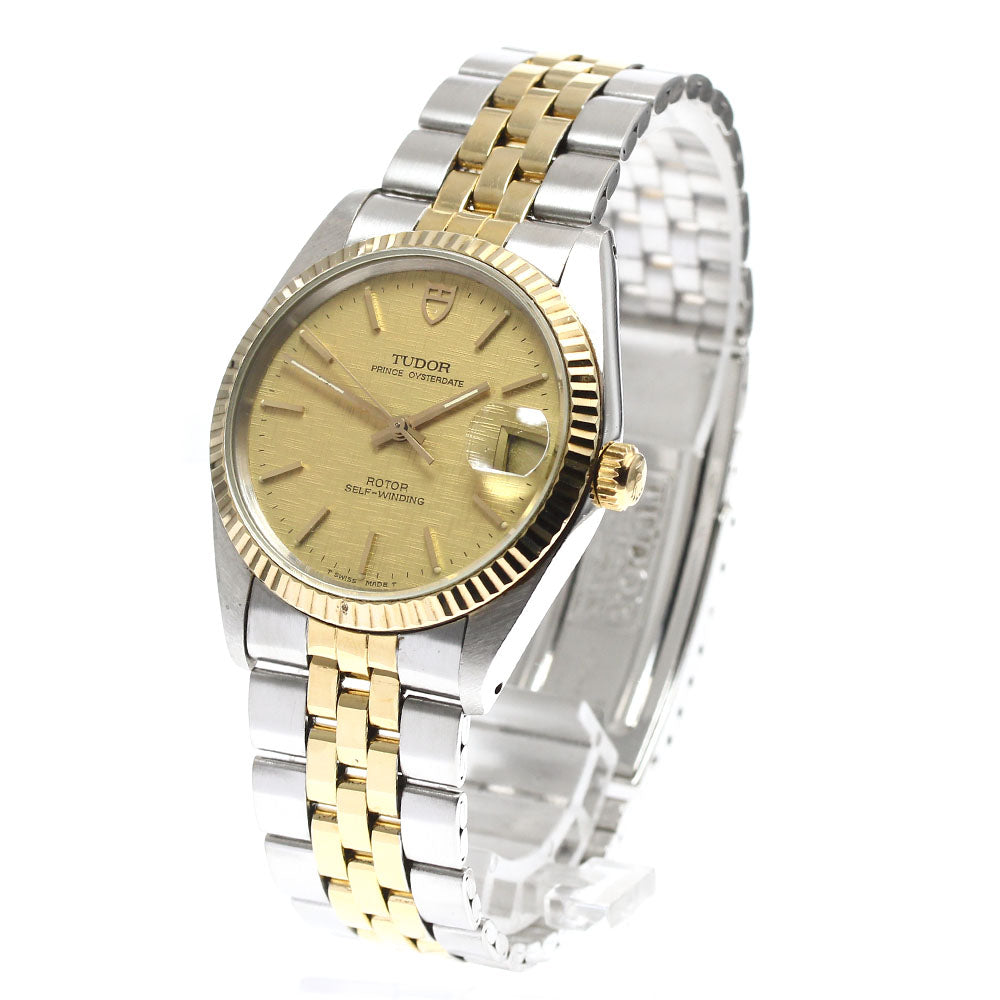 TUDOR Prince Oyster Date 74000 YG bezel cal.2824-2 Automatic Men's Watch_900265