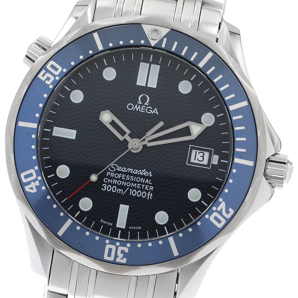 OMEGA Seamaster300 2531.80 Date Navy Dial Automatic Men's Watch_900289