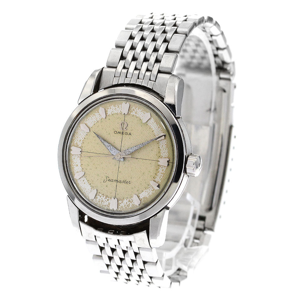 OMEGA Seamaster vintage beige Dial Hand Winding Men's Watch_900294