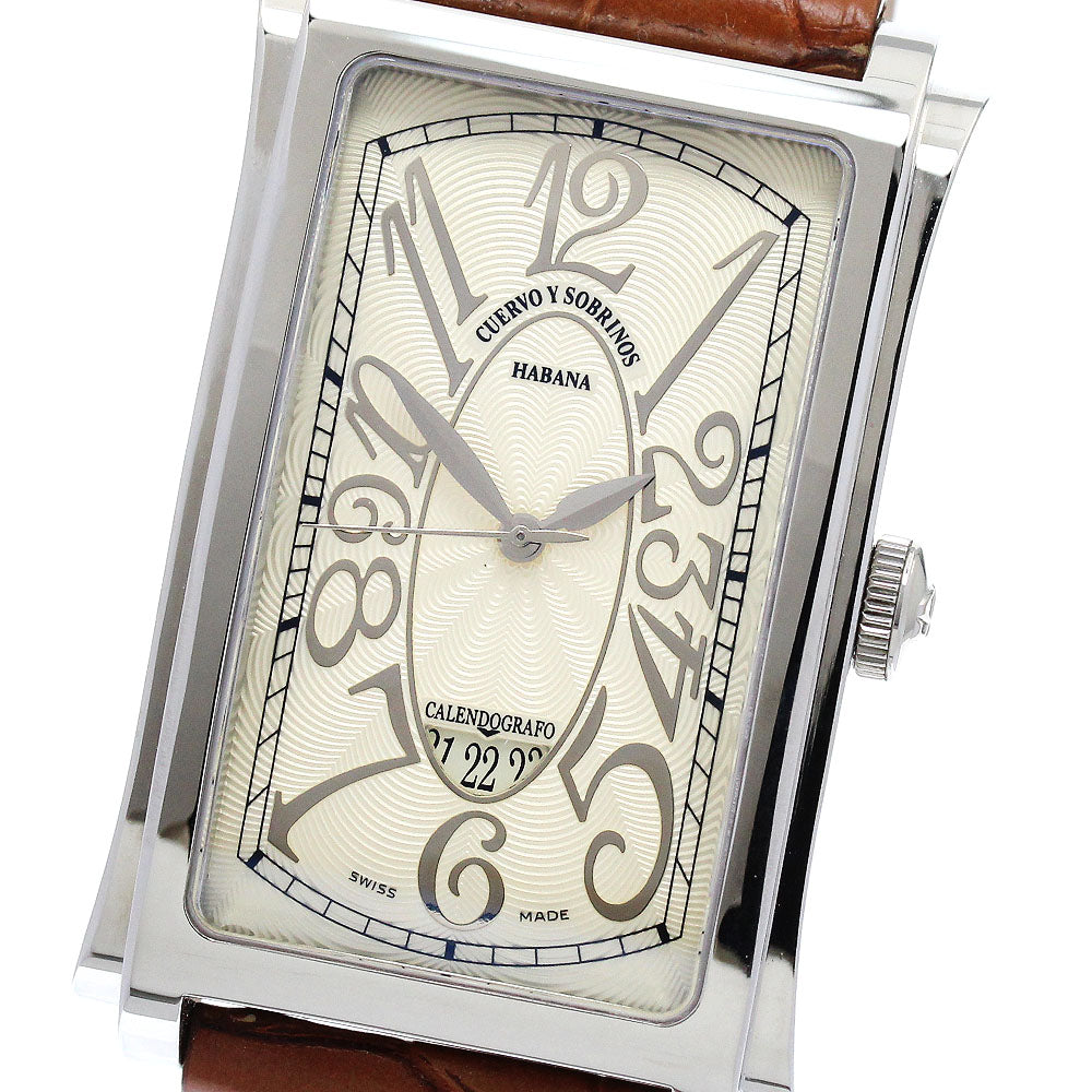 CUERVO Y SOBRINOS Havana Prominente A1012 Date Automatic Men's Watch_900298