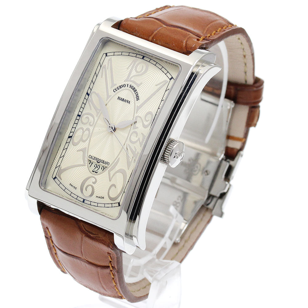 CUERVO Y SOBRINOS Havana Prominente A1012 Date Automatic Men's Watch_900298