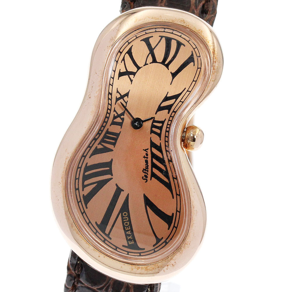 SALVADOR DALI soft watch gold Dial Quartz Ladies Watch_900302