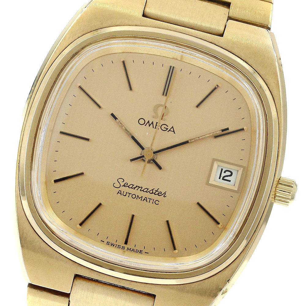 OMEGA Seamaster Ref.166.0207 Date cal.1010 gold Dial Automatic Men's_900305