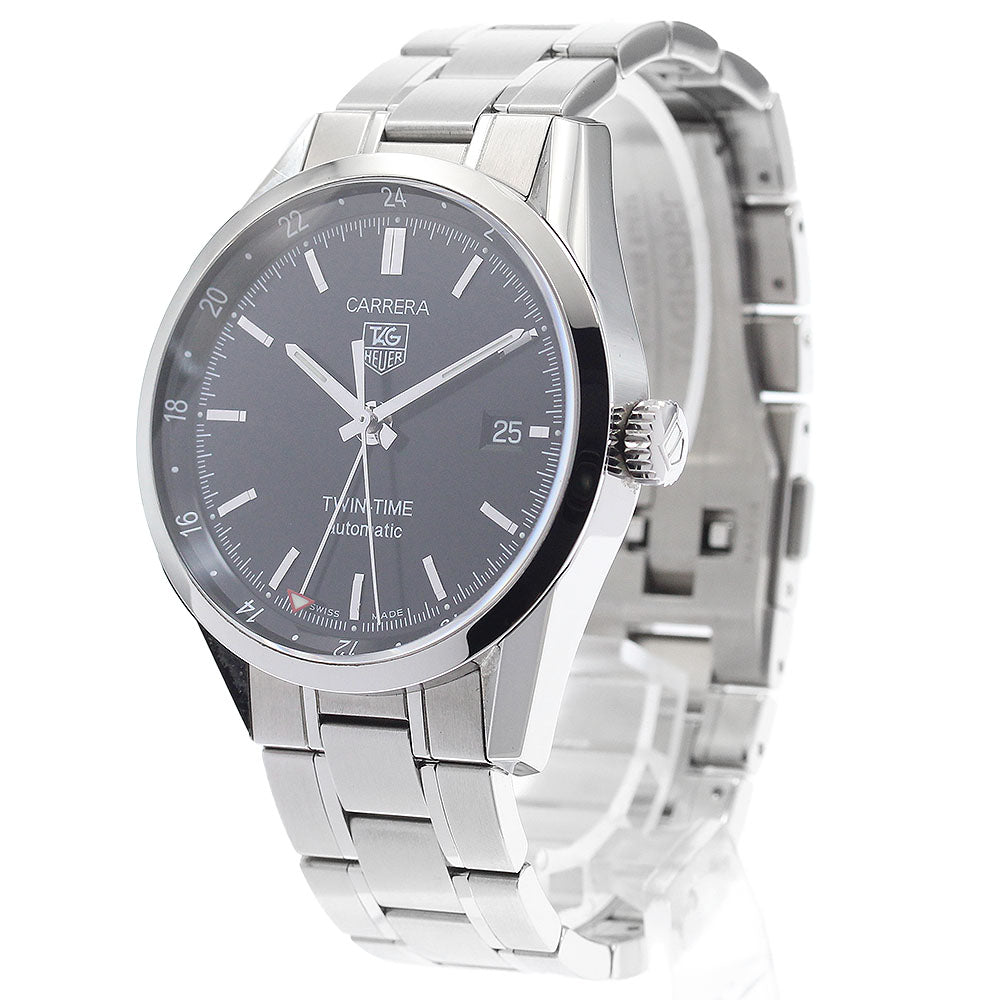 TAG HEUER Carrera twin time WV2115-0 Date GMT Automatic Men's Watch_900306