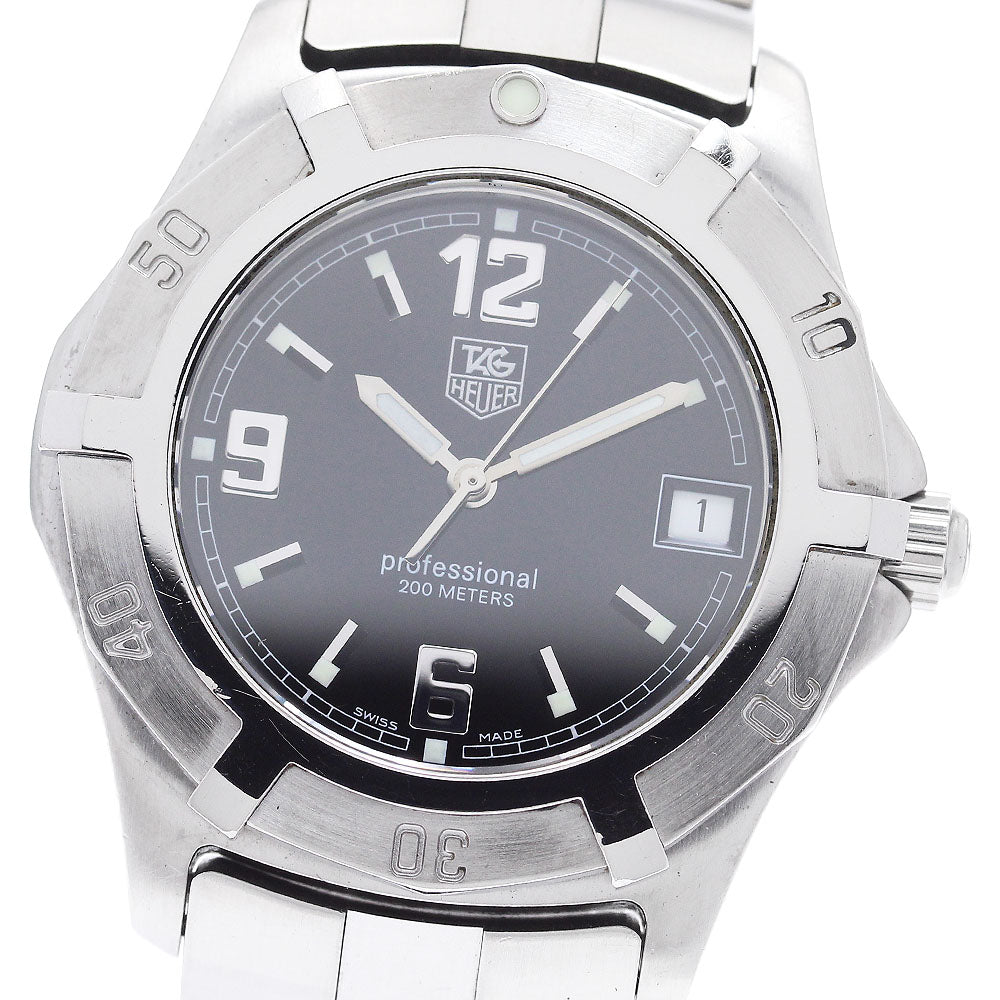 TAG HEUER 2000 Exclusive WN1110-0 Date black Dial Quartz Men's Watch_900307
