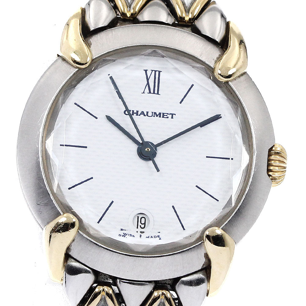 Chaumet Griffith Date white Dial Quartz Ladies Watch_900311