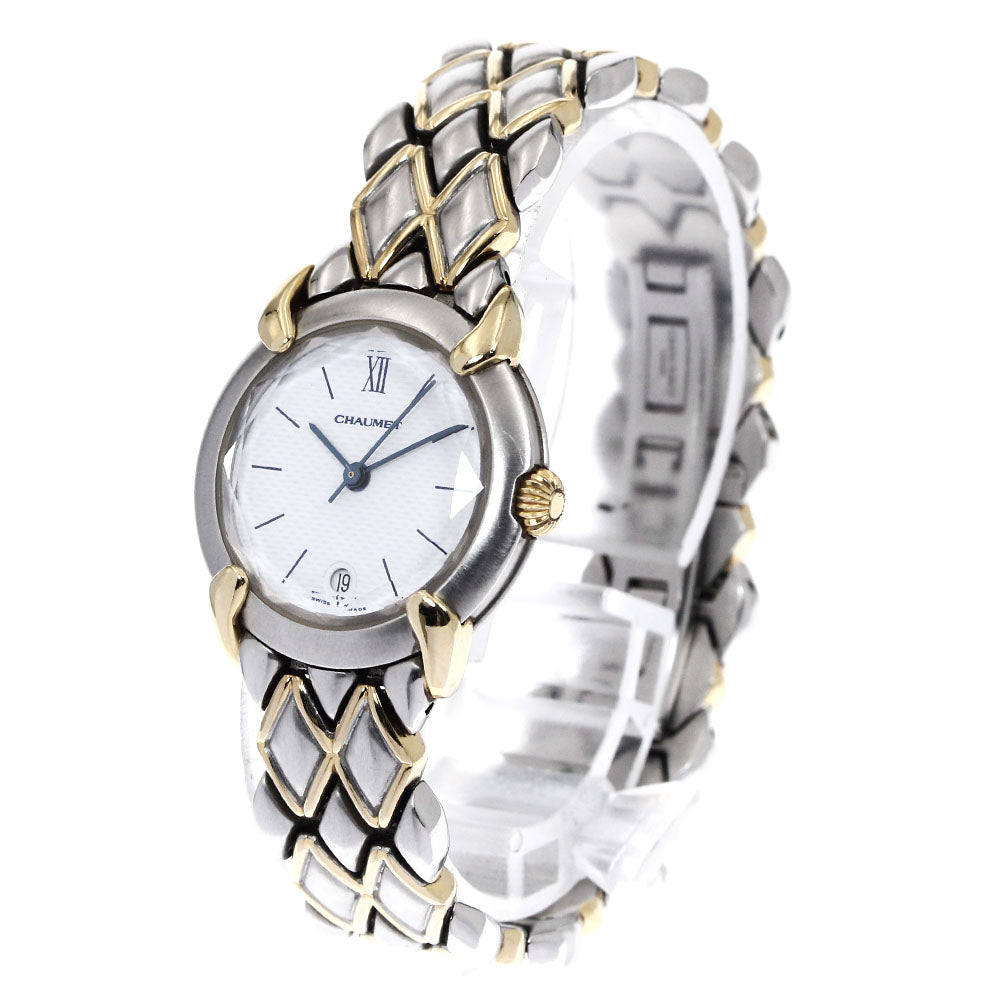 Chaumet Griffith Date white Dial Quartz Ladies Watch_900311