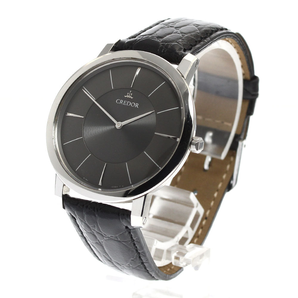 SEIKO CREDOR node GCAT999/8J80-0AD0 gray Dial Quartz Men's Watch_900343