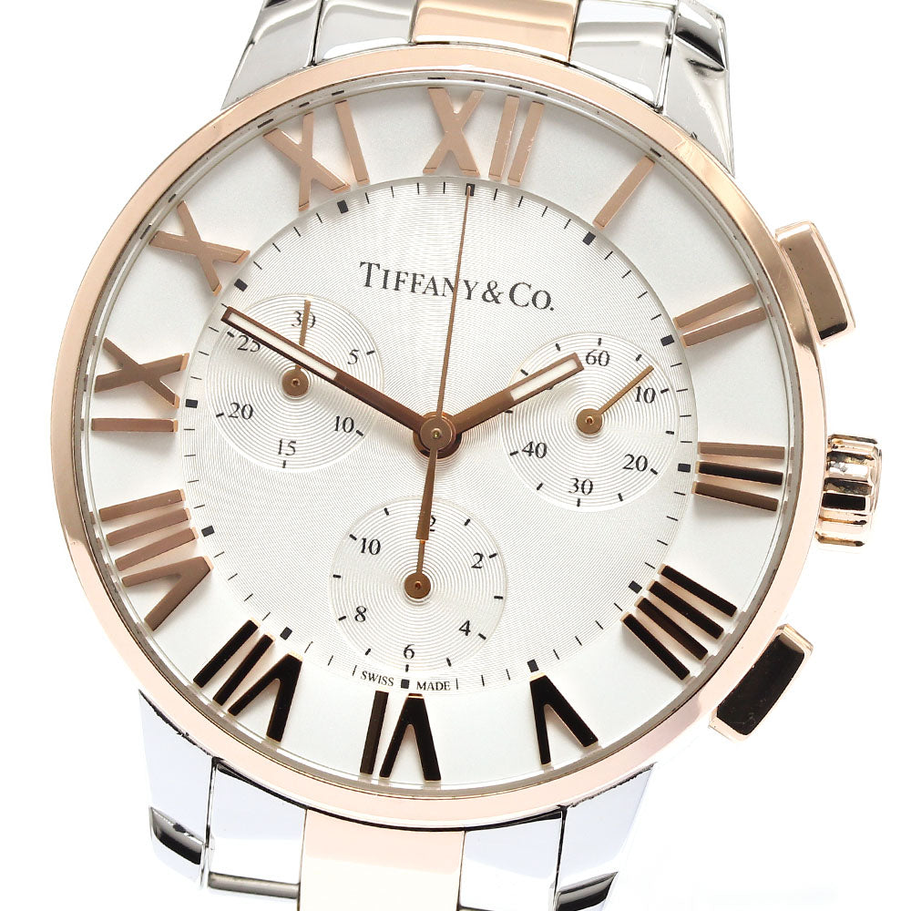 TIFFANY&Co. 33989547 Chronograph Silver Dial Quartz Men's Watch_900344