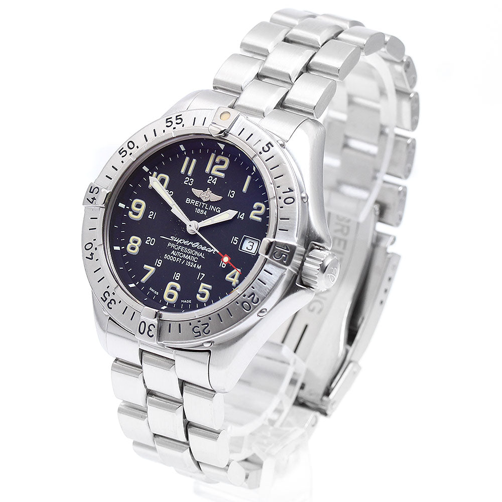 BREITLING Super Ocean A17345 Date black Dial Automatic Men's Watch_900350