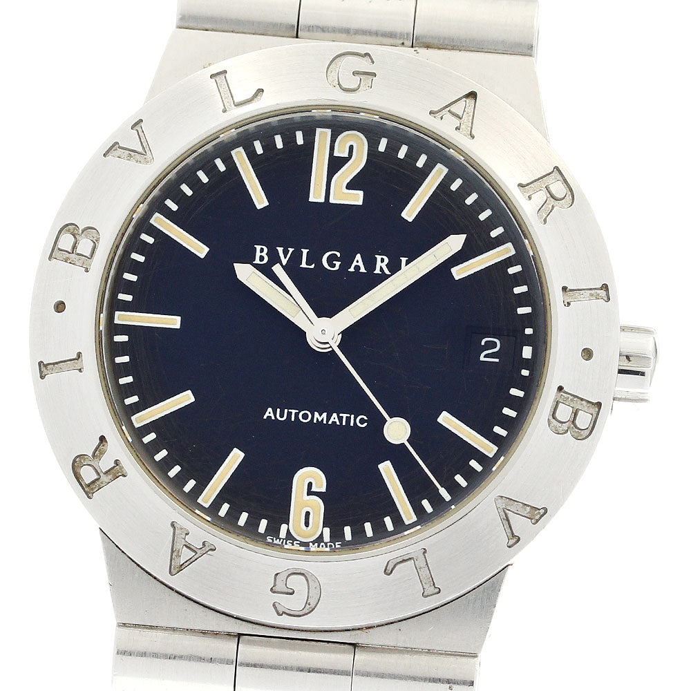 BVLGARI Diagono Sports LC35S Date Black Dial Automatic Men's Watch_900353
