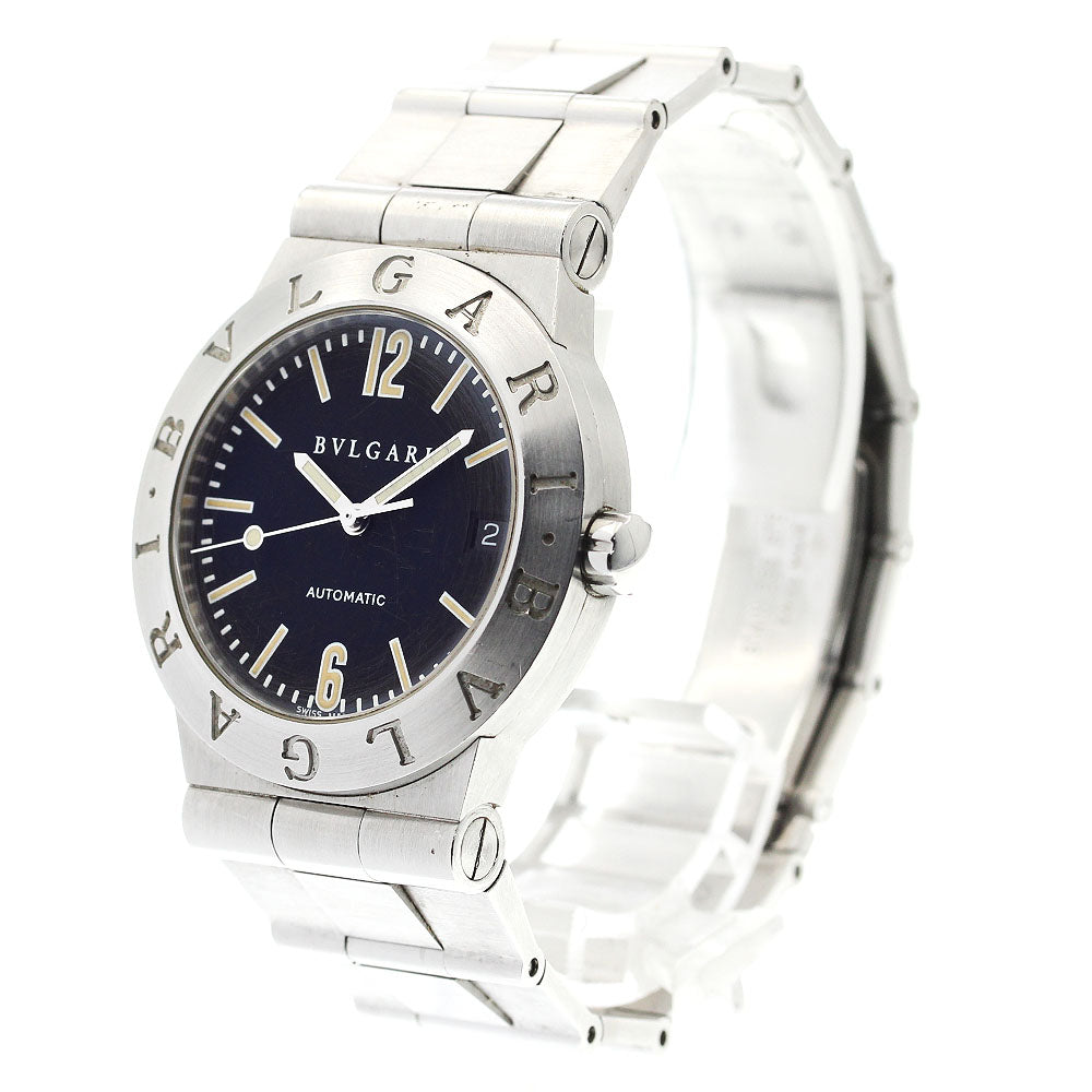 BVLGARI Diagono Sports LC35S Date Black Dial Automatic Men's Watch_900353