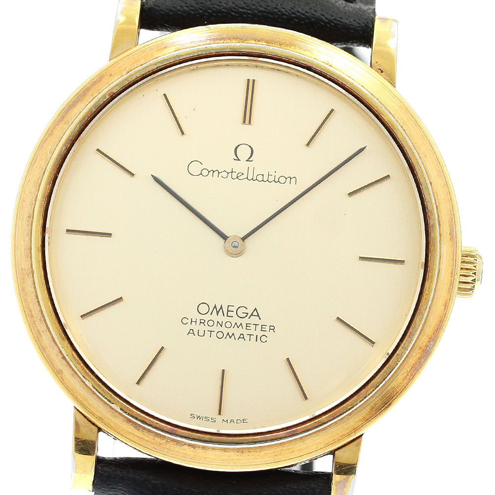 OMEGA Constellation 157.0001 Cal.712 gold Dial Automatic Men's Watch_900377