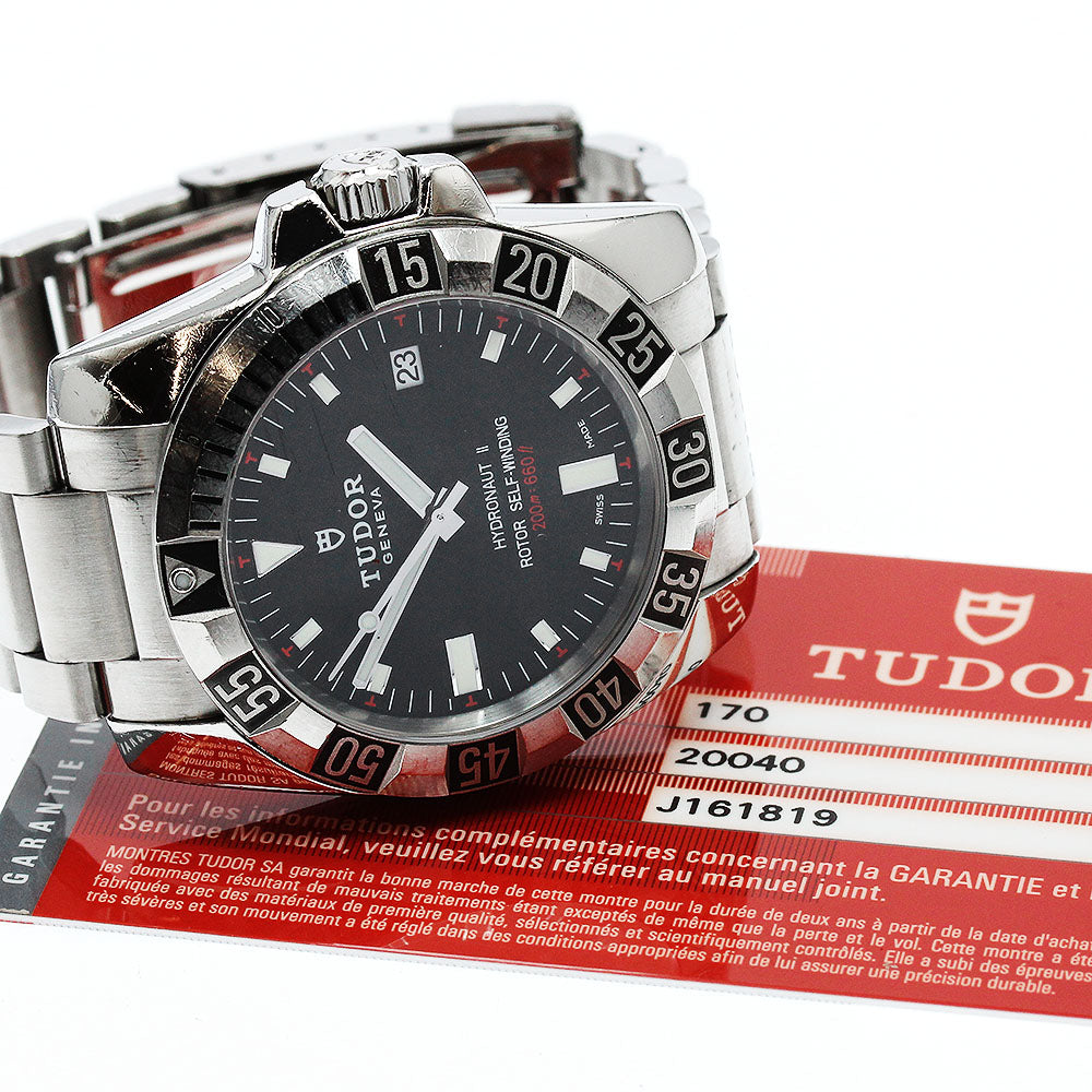 TUDOR Hydro Note 2 20040 Date black Dial Automatic Men's Watch_900388
