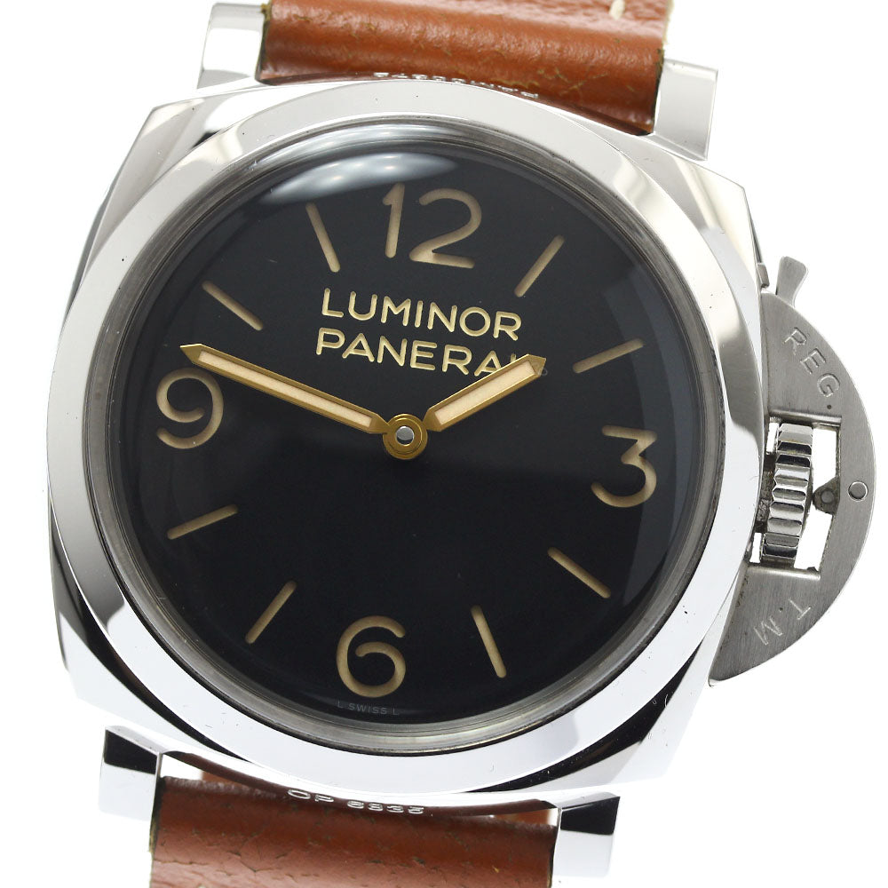 PANERAI Luminor 1950 3DAYS PAM00372 black Dial Hand Winding Men's Watch_900389
