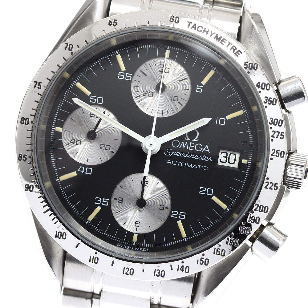 OMEGA Speedmaster 3511.50 Date Chronograph Black / Silver Dial AT Men's_900400