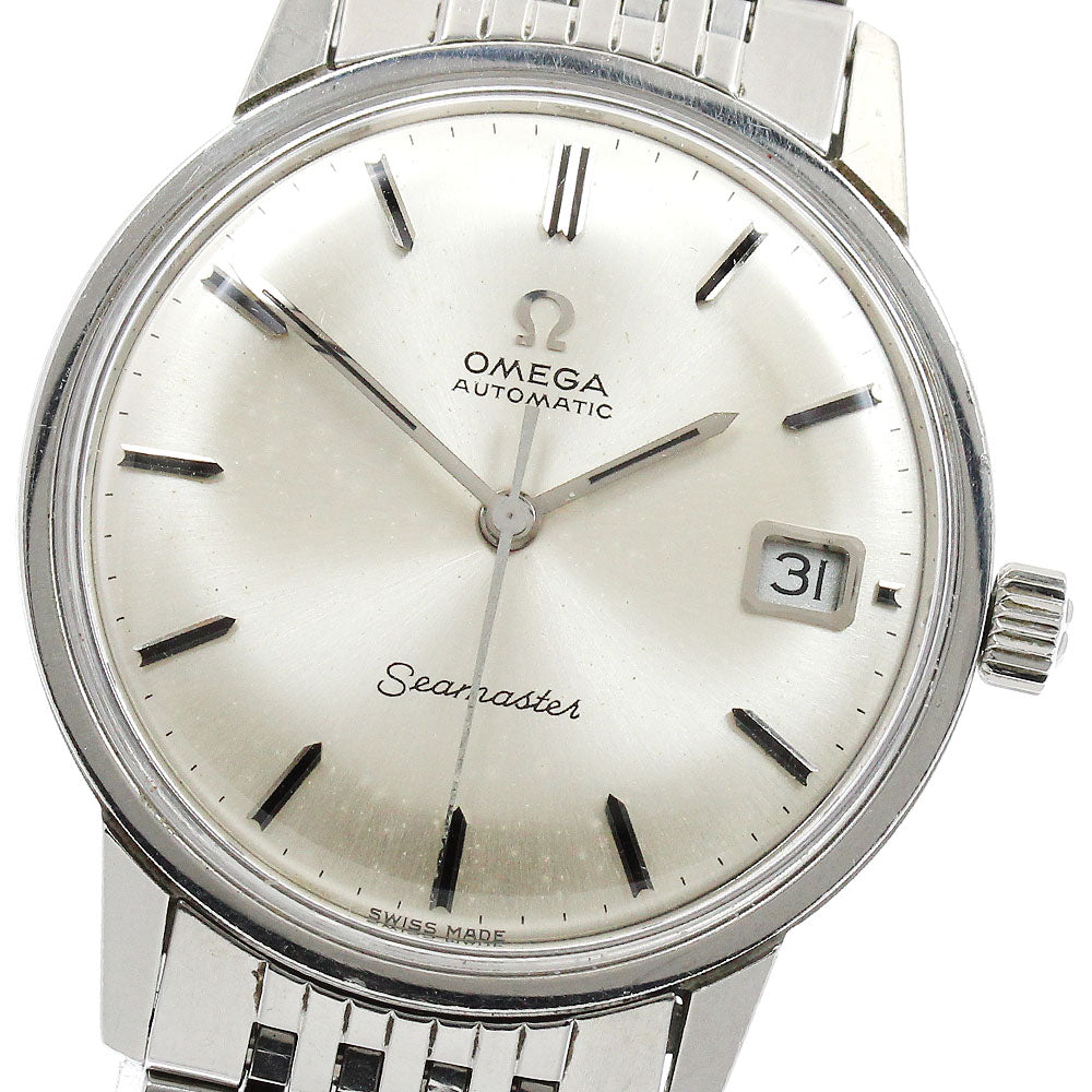 OMEGA Seamaster 166.002 Date Cal.565 Silver Dial Automatic Men's Watch_900414