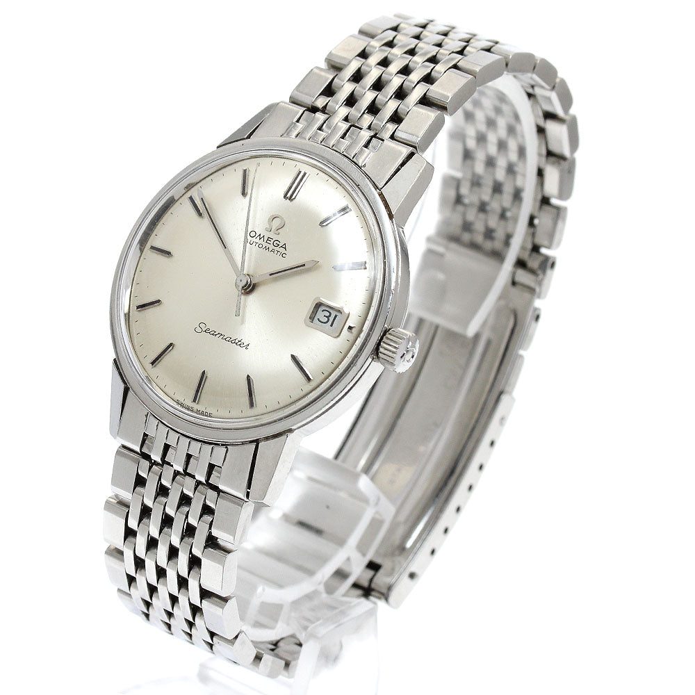 OMEGA Seamaster 166.002 Date Cal.565 Silver Dial Automatic Men's Watch_900414