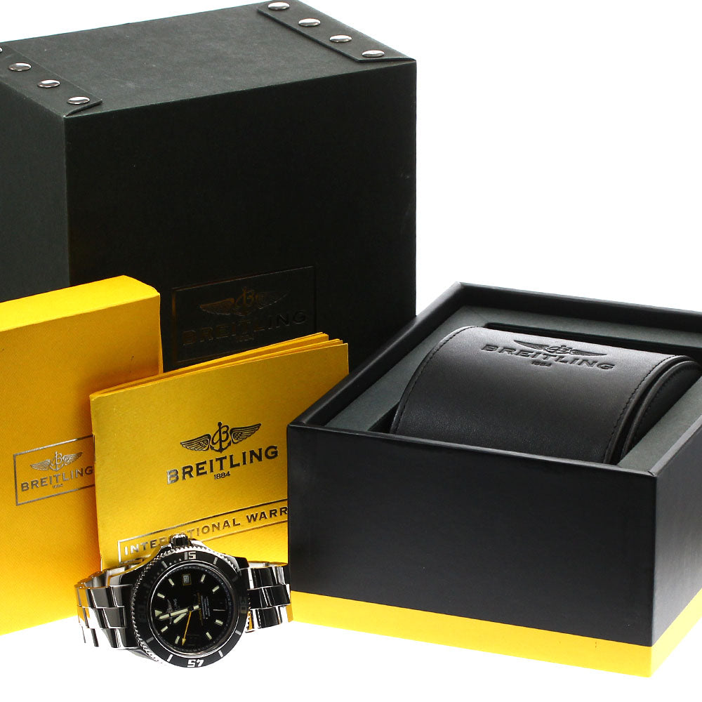 BREITLING Super Ocean 44 A17391 Date black Dial Automatic Men's Watch_900415