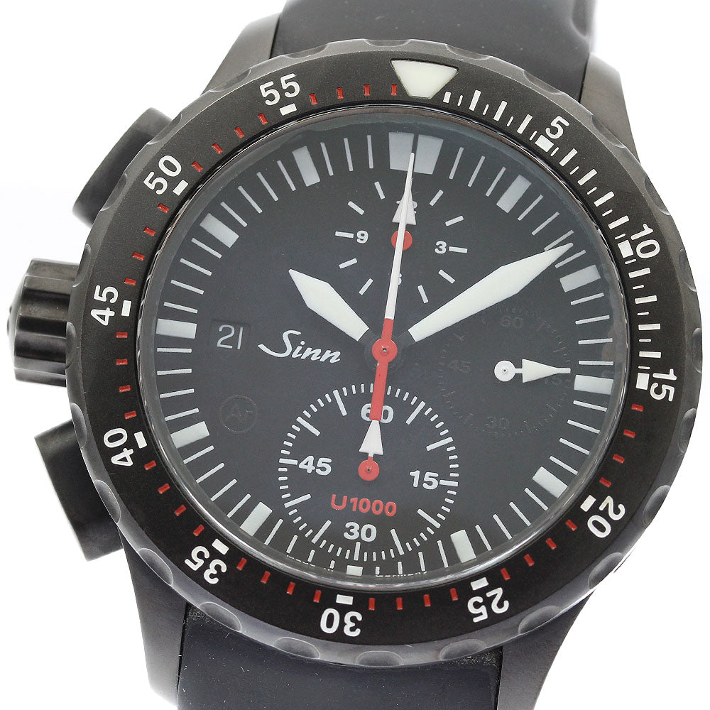 Sinn U1000 U1000.S Small seconds black Dial Automatic Men's Watch_900438
