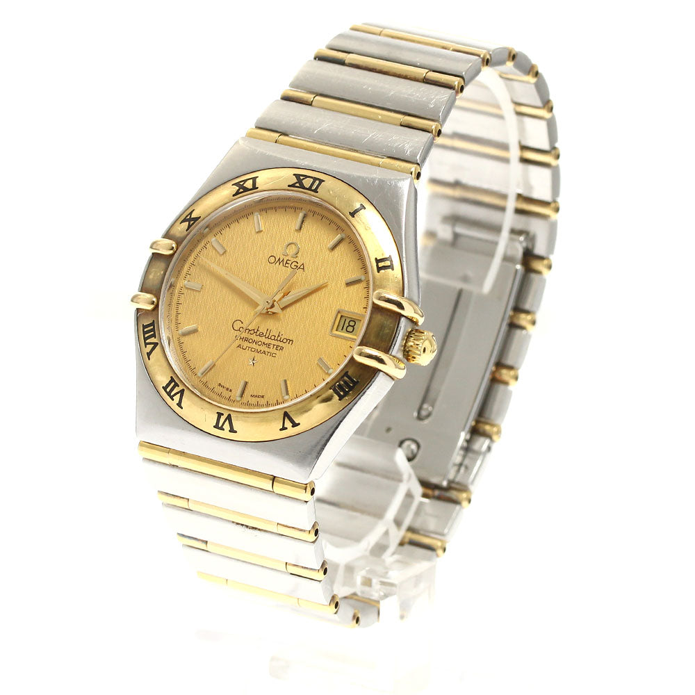 OMEGA Constellation 1202.10 SS/YG full bar gold Dial Automatic Men's_900447