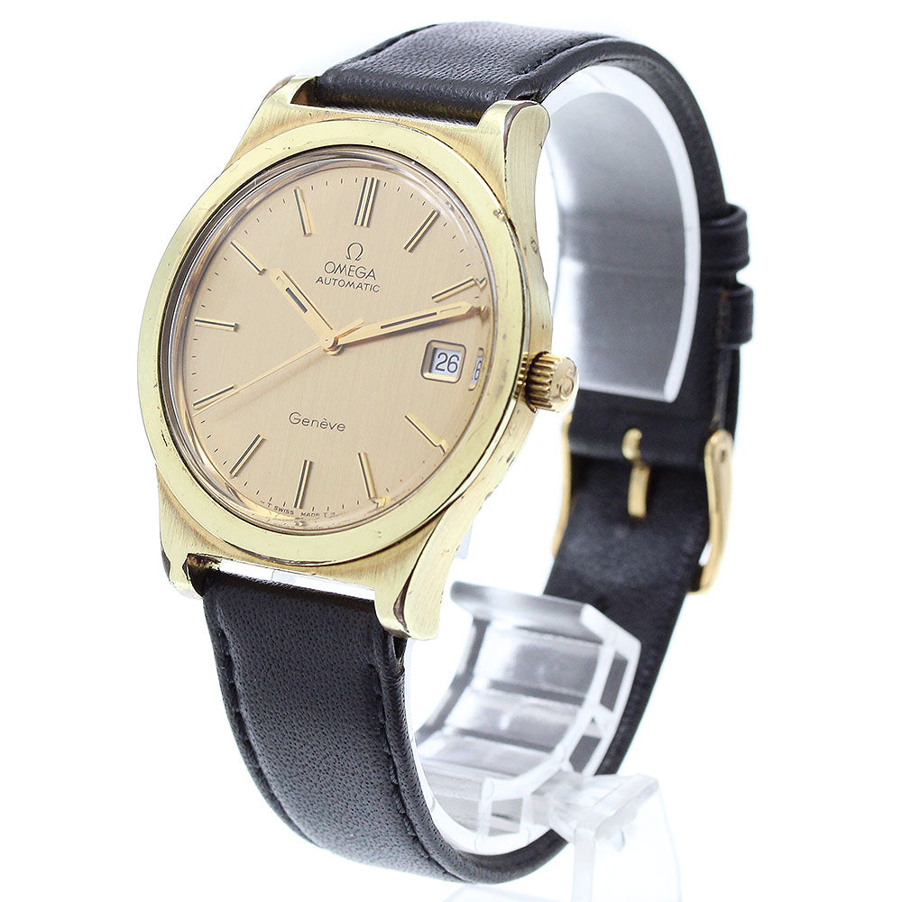 OMEGA Geneve 166.0168 Date Cal.1012 gold Dial Automatic Men's Watch_900454