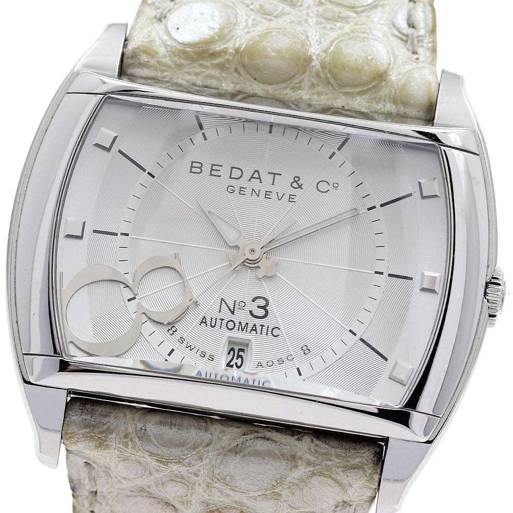 BEDAT&Co No.3 307 Date Silver Dial Automatic Ladies Watch_900459