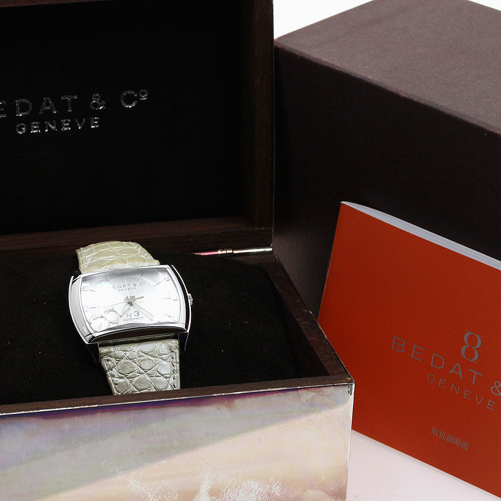 BEDAT&Co No.3 307 Date Silver Dial Automatic Ladies Watch_900459