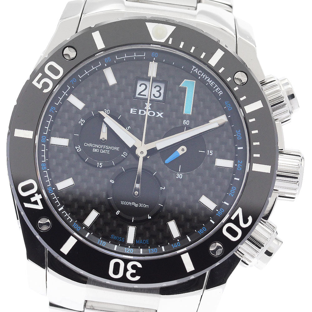 EDOX Chrono Offshore 1 10020 Chronograph Big Date Quartz Men's Watch_900469